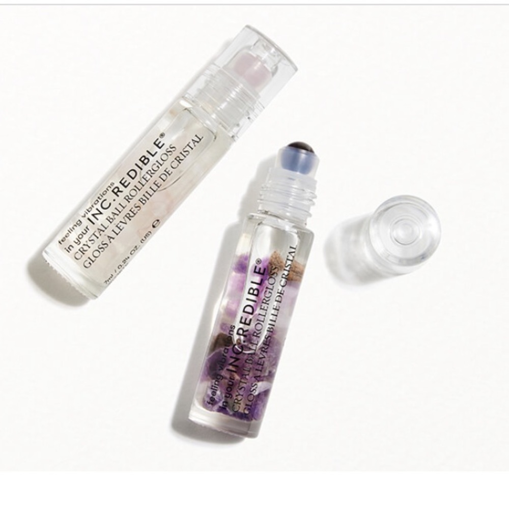 Nwt Crystal Rollerball lip gloss